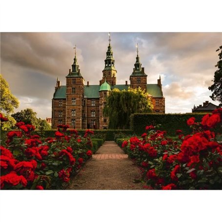 Puzzle 1000 pieces Château de Rosenborg, Danemark, Collection Highlight, des 14 ans,  Château, 12001336, Ravensburger