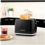 Grille-pain - RUSSELL HOBBS - EDEN - 800 W - 2 fentes - Noir