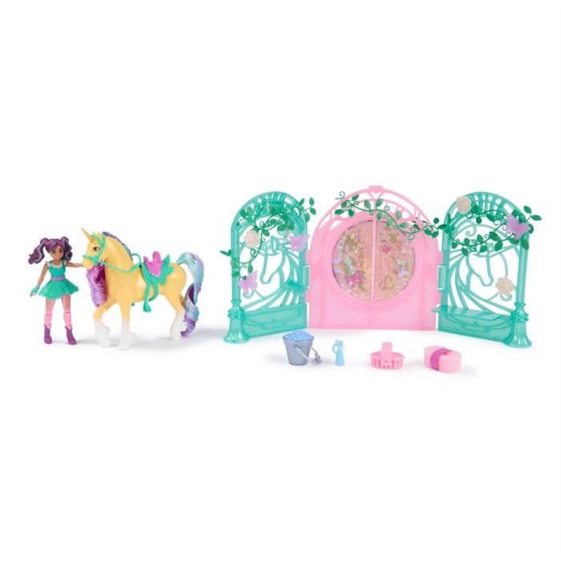 Image secondaire de SPIN MASTER PLAYSET MINI POUPEE AVA ET LEAF COLOR REVEAL Unicorn Academy