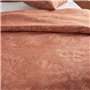 Parure de lit - TODAY Crazy - Imprimé Floral - 2 personnes - 220 x 240 cm - Orange