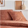 Parure de lit - TODAY Crazy - Imprimé Floral - 2 personnes - 220 x 240 cm - Orange