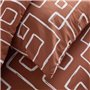 Parure de lit - TODAY Crazy - Imprimé Graphique - 2 personnes - 220 x 240 cm - Orange