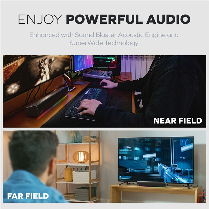 Image secondaire de Barre de Son Sans Fil Creative Technology Blaster GS5 Noir