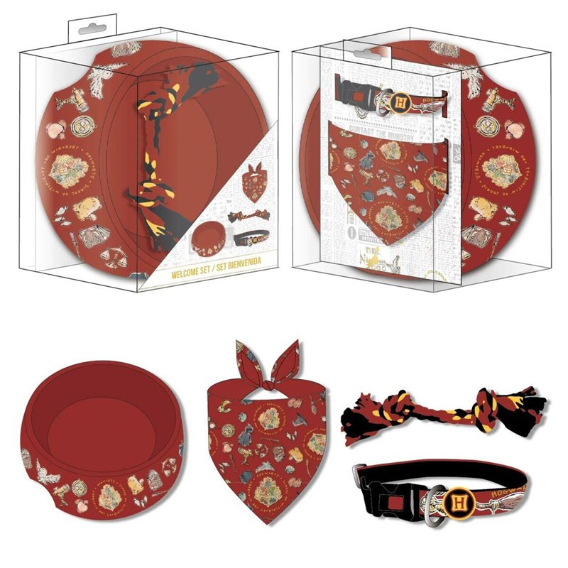Image secondaire de Coffret cadeau Harry Potter Rouge Multicomposition Chien 4 Pièces