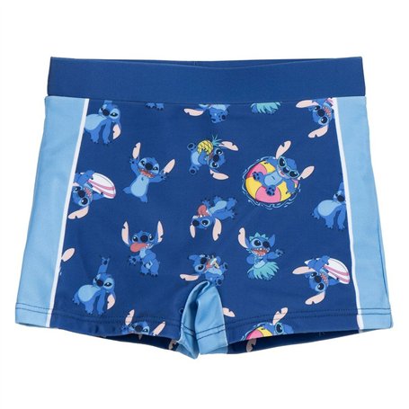 Boxer de Bain pour Enfants Stitch Bleu foncé