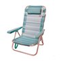 Chaise Pliante Colorbaby Mediterran Blanc Turquoise 48 x 45,5 x 84 cm