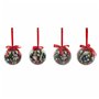 Boules de Noël DKD Home Decor Père Noël PVC (7 pcs) (7.5 x 7.5 x 12 cm)
