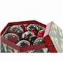 Boules de Noël DKD Home Decor Père Noël PVC (7 pcs) (7.5 x 7.5 x 12 cm)
