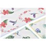 Tissu de cuisine DKD Home Decor Gris Tropical 3 Pièces