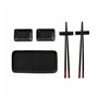 Set de sushi DKD Home Decor Noir Bambou Grès (31,3 x 19,3 x 2,7 cm)