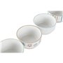 Bol DKD Home Decor 4 Unités Grès 460 ml (12 x 12 x 6,5 cm)