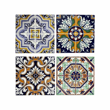 Dessous de plat DKD Home Decor 4 Pièces