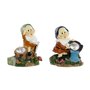 Décoration lumineuse Home ESPRIT Multicouleur 11,5 x 11 x 15,2 cm (2 Unités)