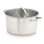 Casserole avec Couvercle Kinvara 17712/DO3 Argenté 31,7 x 16,5 x 24 cm