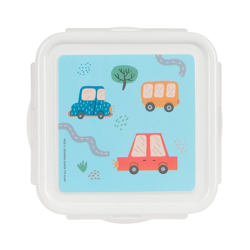Image secondaire de Boîte à lunch Safta Coches Bleu 13 x 7.5 x 13 cm