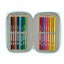 Trousse Scolaire avec Accessoires Disney Bleu 12,5 x 19,5 x 5,5 cm 37 Pièces
