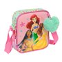 Sac à Bandoulière Disney Princess Bloom Vert Rose 16 x 18 x 4 cm