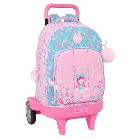 Cartable à roulettes Safta Swing Multicouleur 33 x 45 x 22 cm