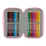 Trousse Scolaire avec Accessoires Glow Lab Swing Multicouleur 12,5 x 19,5 x 5,5 cm 37 Pièces