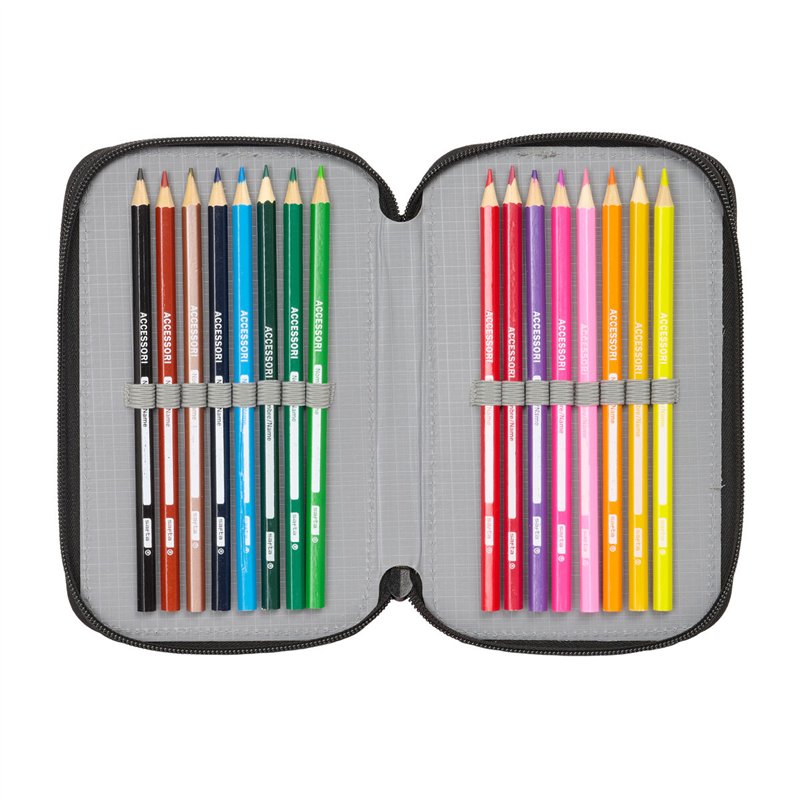 Image secondaire de Trousse Scolaire avec Accessoires Monster High Drama Multicouleur 12,5 x 19,5 x 5,5 cm 37 Pièces