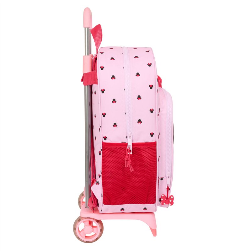 Image secondaire de Cartable à roulettes Minnie Mouse Naive Rose 33 x 42 x 14 cm