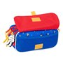 Trousse Fourre-Tout Triple Mickey Mouse Clubhouse Good day Bleu 21,5 x 10 x 8 cm