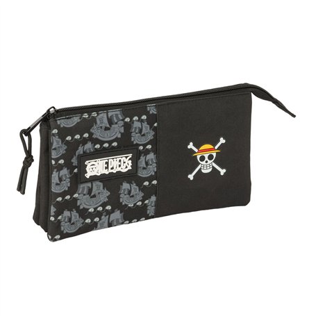 Fourre-tout One Piece Pirates Noir 22 x 12 x 3 cm