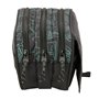Trousse Fourre-Tout Triple Nerf Game Noir 21,5 x 10 x 8 cm