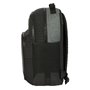 Cartable BlackFit8 Old school Noir Gris 32 x 42 x 15 cm