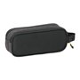 Trousse Fourre-Tout Double Munich Topo Noir 21 x 8 x 6 cm