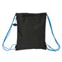 Sac à dos serré par des ficelles Kelme Jet black Noir 35 x 40 x 1 cm