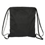 Sac à dos serré par des ficelles Kelme Iron Noir 35 x 40 x 1 cm