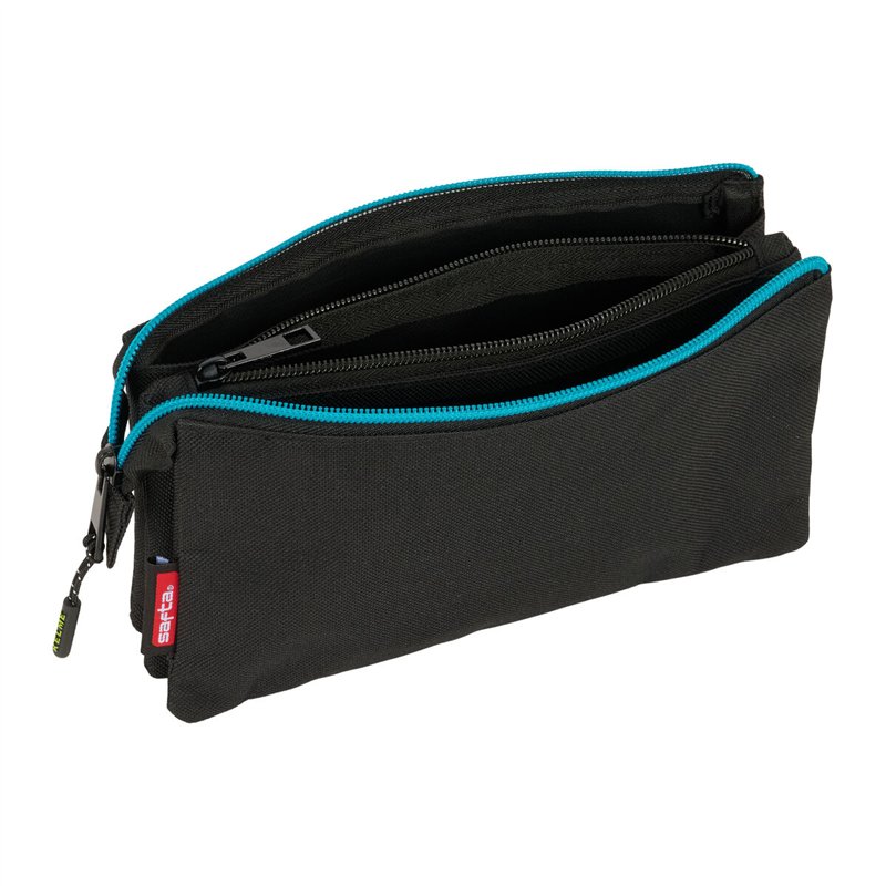 Image secondaire de Trousse Fourre-Tout Triple Kelme Iron Noir 22 x 12 x 3 cm
