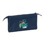 Trousse Fourre-Tout Triple El Niño Kook Blue marine 22 x 12 x 3 cm
