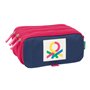 Fourre-tout Benetton Cherry Cerise Blue marine 21,5 x 10 x 8 cm
