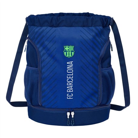Sac à dos serré par des ficelles F.C. Barcelona Blue marine 35 x 40 x 1 cm