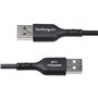 Câble USB Startech USB2AC2MNC Noir 2 m