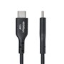 Câble USB Startech USB2AC1MNC Noir 1 m