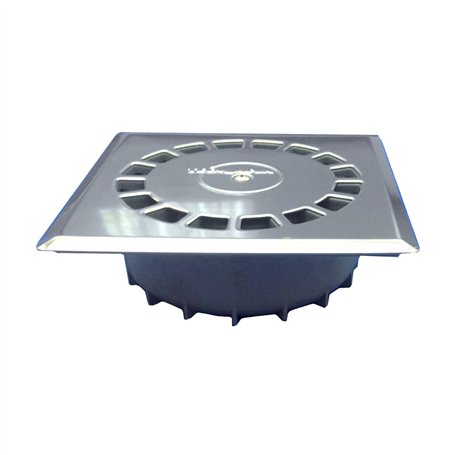 Évier Tecnoagua T-88 I PVC Acier inoxydable 16,5 x 16,5 x 5 cm 5 cm Vertical