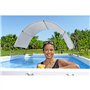 BESTWAY - Auvent pour piscine ovale et rectangulaire