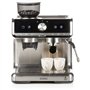 Machine a Espresso semi-professionnelle avec moulin - DOMO - DO720K - 1500 W - 15 bar - 1 ou 2 tasses - 30 réglages