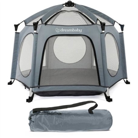 Adventure Parc Pop-Up - DREAMBABY - Tissu avec sac de transport - Housses anti-UV (utilisation extérieur) - Ø 1,3 m - H1 m