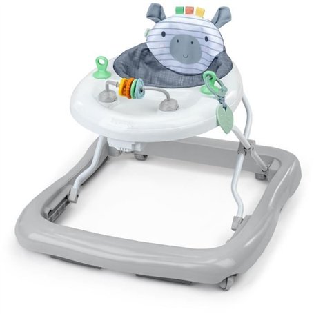 Trotteur avec activités - INGENUITY - Collection Chambray - Dossier conforatble et rembourré - 3 hauteurs - Pliable