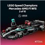 LEGO Lot de 10 écuries Formula 1 Speed Champions - Jeu de construction avec véhicule de course + 1 minifigurine collector