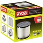 RYOBI - Filtre HEPA H12 amovible et lavable pour aspirateur d'atelier R18PV - RPVF