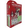 Pipettes - VETOCANIS - x4 Pipettes Anti-puces et tiques Duo 67mg/20mg pour Petits Chiens