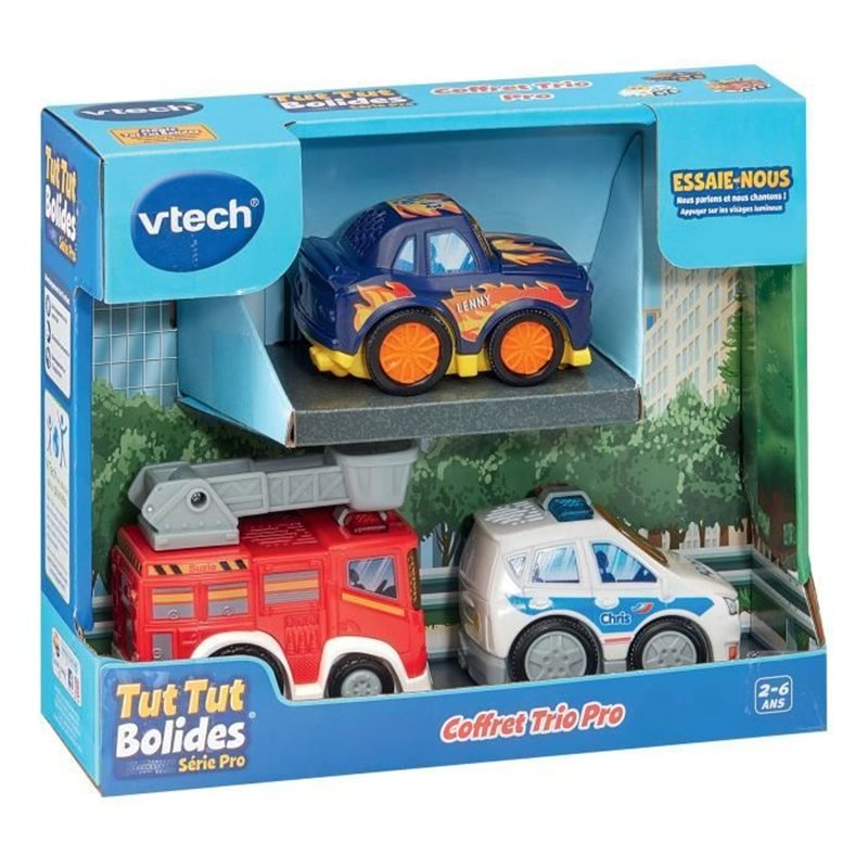 Image secondaire de TUT TUT BOLIDES - VÉHICULES SÉRIE PRO - COFFRET TRIO