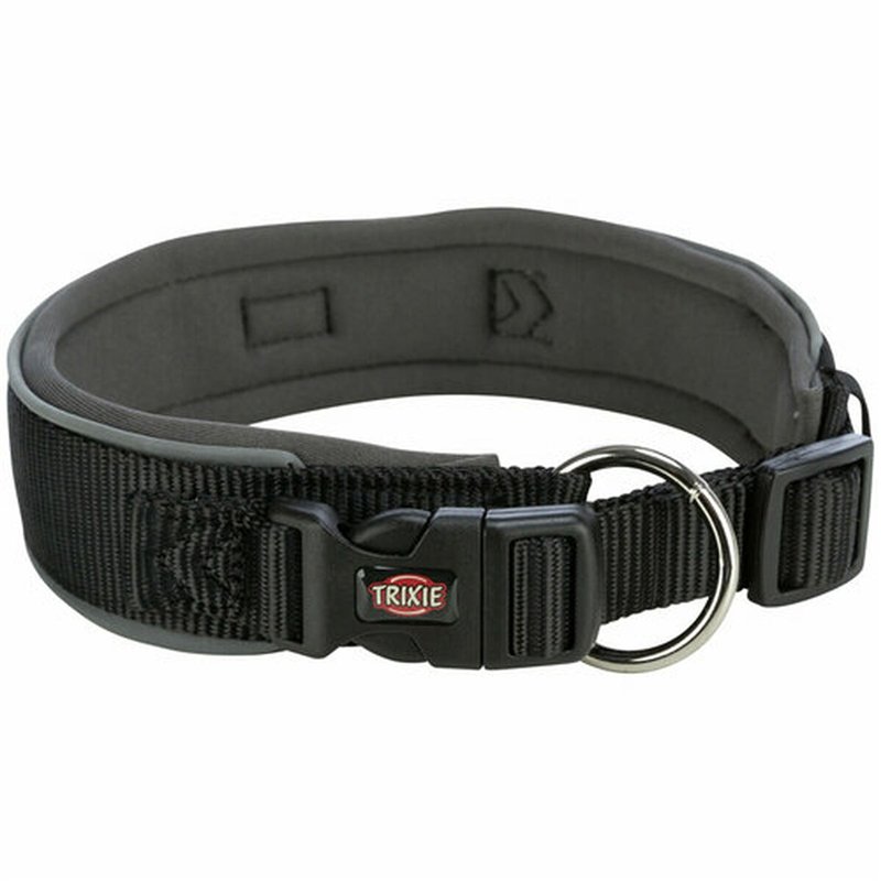 Image secondaire de Collier pour Chien Trixie Premium Noir Graphite M/L 40-48 cm