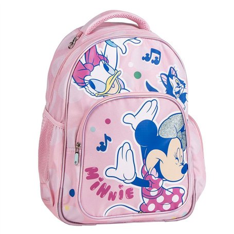 Cartable Minnie Mouse Rose 34 x 5,5 x 44 cm