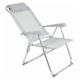 Chaise Pliante Aktive Inclinable Gris 44 x 55 x 101 cm